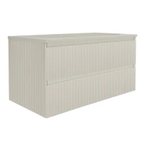 Тумба с раковиной Vincea Welle 100 m.beige soft-touch, раковина VCB-4H100J жасмин