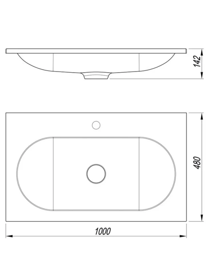 Тумба с раковиной Vincea Welle 100 m.beige soft-touch, раковина VCB-4H100J жасмин