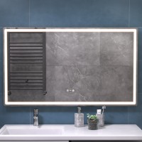 Зеркало Vigo Geometry Step 120 с подсветкой и антизапотевателем Зеркало Vigo Geometry Step 120 с подсветкой и антизапотевателем