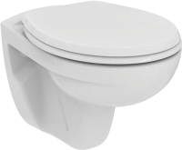 Комплект  Унитаз подвесной Ideal Standard Eurovit K881201 безободковый + Система инсталляции для унитазов Grohe Rapid SL 38772001, 3 в 1 с кнопкой смы