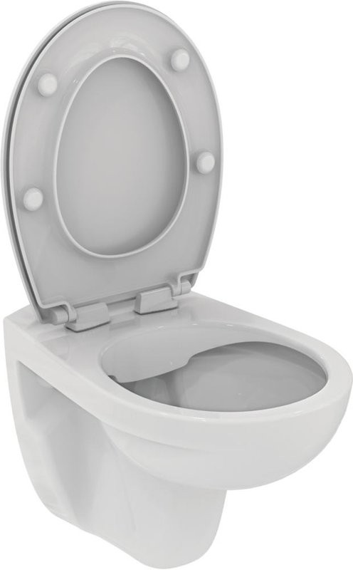 Комплект  Унитаз подвесной Ideal Standard Eurovit K881201 безободковый + Система инсталляции для унитазов Grohe Rapid SL 38772001, 3 в 1 с кнопкой смы