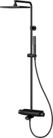 Душевая стойка Teska Mira DK3680 черный матовый