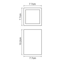 Стакан для зубных щеток Wasserkraft Abens K-3728 черный