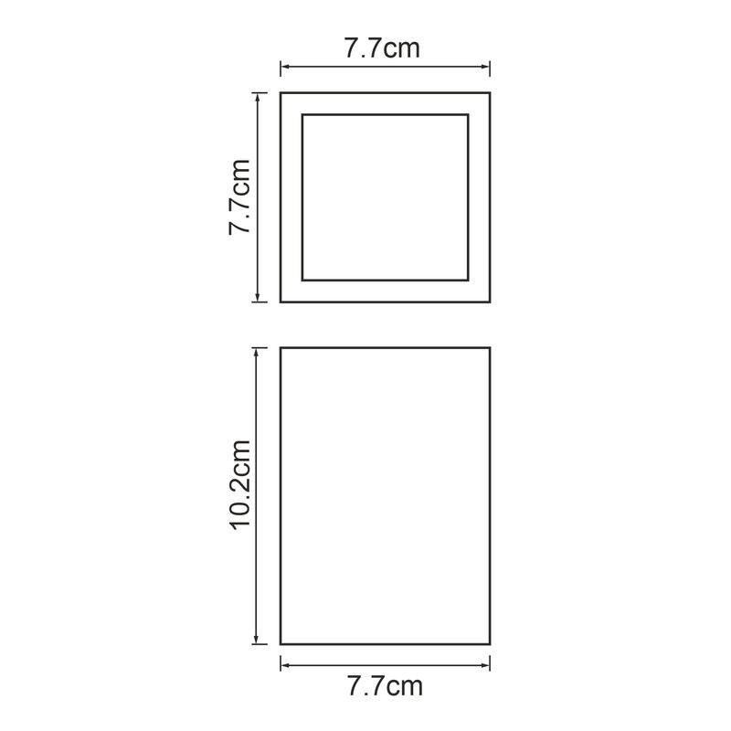 Стакан для зубных щеток Wasserkraft Abens K-3728 черный