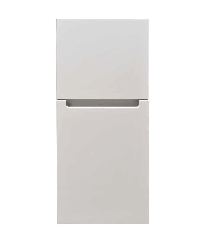 Тумба с раковиной Alavann Cosmetic 95 L/R под стиральную машину, напольная, глянцевая белая