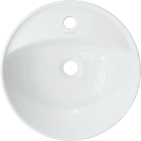 Тумба с раковиной Alavann Cosmetic 95 L/R под стиральную машину, напольная, глянцевая белая