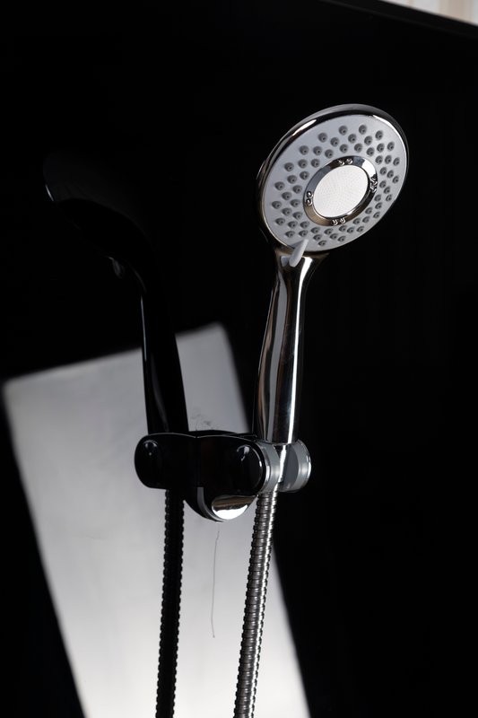 Душевая кабина Niagara Classic NG-2508-14BKG 90х90 см, без крыши, с гидромассажем