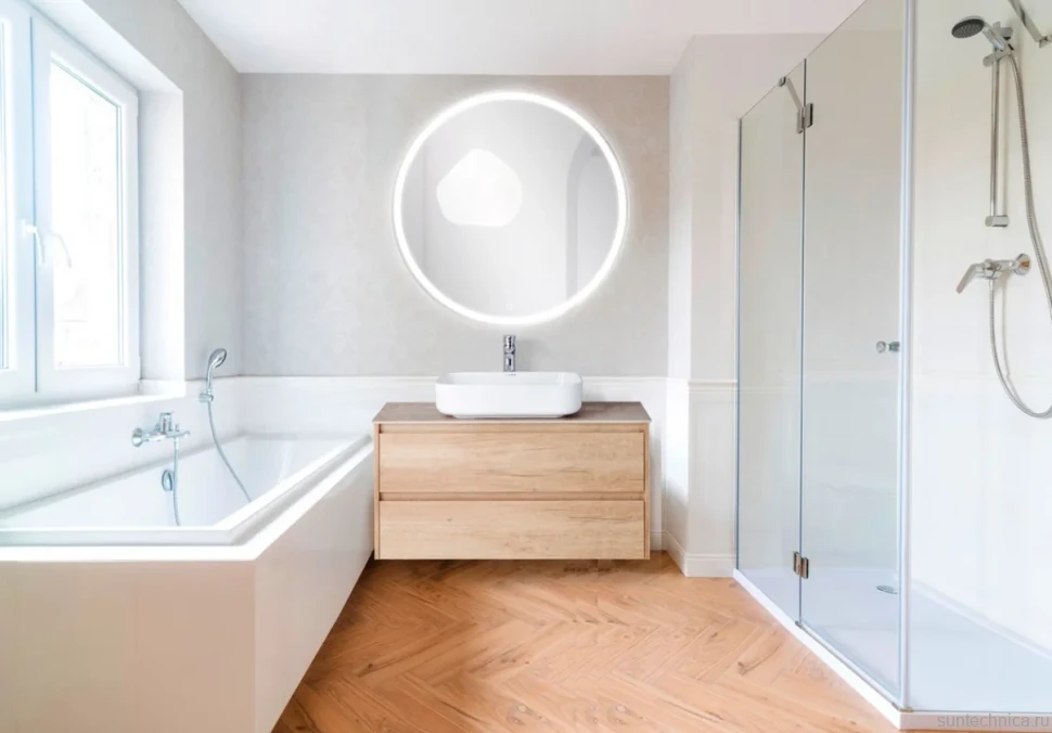 Зеркало круглое BelBagno SPC-RNG-1000-LED-TCH