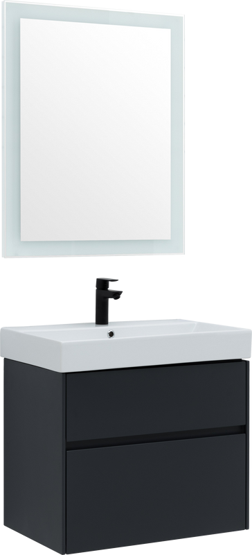 Мебель для ванной комнаты Aquanet Бруклин 70 антрацит