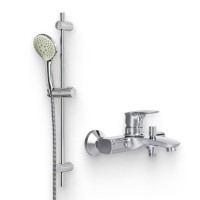 Душевой комплект Смеситель AM.PM Spirit V2.1 F71A10000 + Гарнитур Gem F0190100