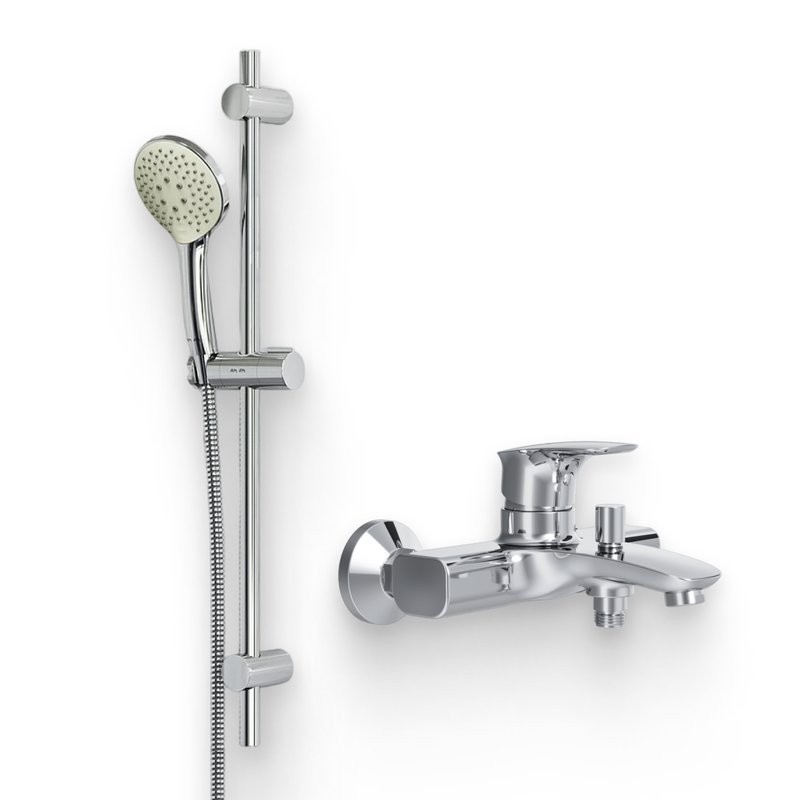 Душевой комплект Смеситель AM.PM Spirit V2.1 F71A10000 + Гарнитур Gem F0190100