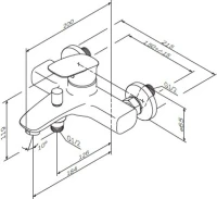 Душевой комплект Смеситель AM.PM Spirit V2.1 F71A10000 + Гарнитур Gem F0190100 Душевой комплект Смеситель AM.PM Spirit V2.1 F71A10000 + Гарнитур Gem F0190100