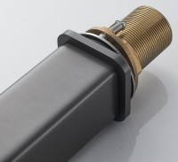 Смеситель для раковины Shevanik S4011T оружейная сталь