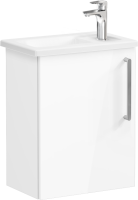 Мебель для ванной комнаты VitrA Root Flat 45 L белый глянец