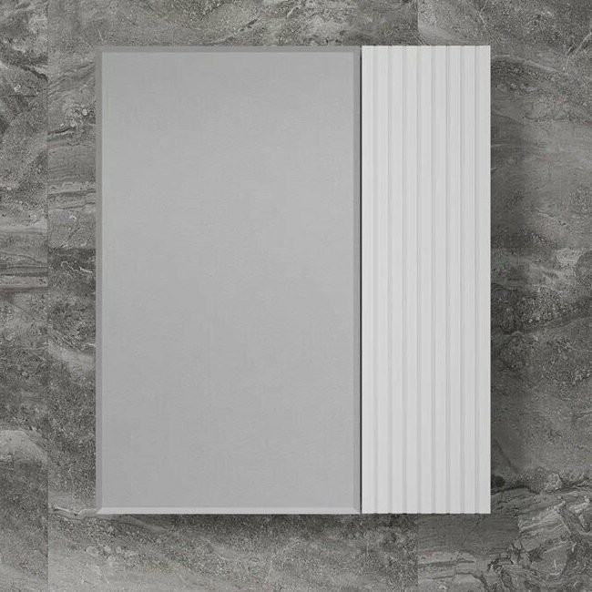 Мебель для ванной комнаты Style Line Стокгольм 60 напольная, белый рифленый софт