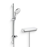 Душевой комплект Термостат Hansgrohe Ecostat Select 13161400 + Гарнитур Raindance Select S 27803400