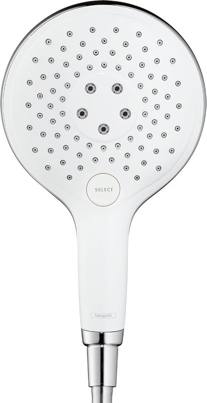 Душевой комплект Термостат Hansgrohe Ecostat Select 13161400 + Гарнитур Raindance Select S 27803400