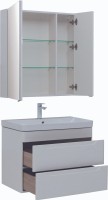 Мебель для ванной комнаты Aquanet София 80 2 ящика