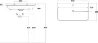 Мебель для ванной комнаты Aquanet София 80 2 ящика