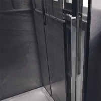 Душевой уголок Veconi Premium Trento PTC-SP-30CH 150x90, профиль хром, стекло прозрачное
