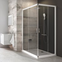 Душевой уголок Ravak Blix BLRV2K 120х90, Transparent, профиль белый