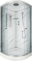 Душевая кабина Niagara Luxe 7702M 100х100, серебро