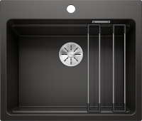 Комплект Мойка Blanco Etagon 6 черная + Смеситель Grohe Eurosmart