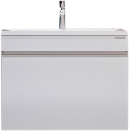 Тумба под раковину Velvex Pulsus 70 белая