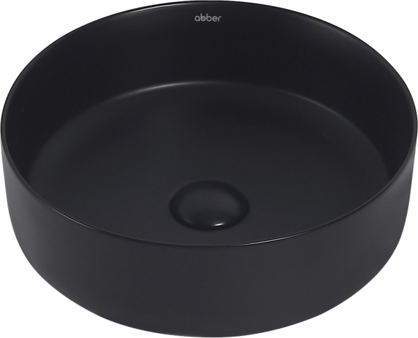 Накладная раковина Abber Bequem AC2108MB матовая черная