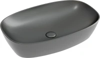 Накладная раковина Ceramicanova Element CN6049MDH темный антрацит матовая