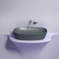 Накладная раковина Ceramicanova Element CN6049MDH темный антрацит матовая