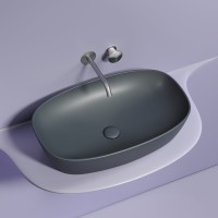 Накладная раковина Ceramicanova Element CN6049MDH темный антрацит матовая