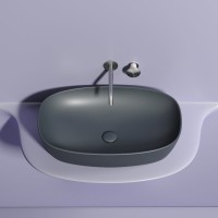 Накладная раковина Ceramicanova Element CN6049MDH темный антрацит матовая