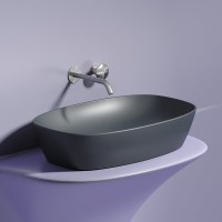 Накладная раковина Ceramicanova Element CN6049MDH темный антрацит матовая