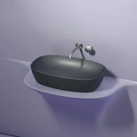 Накладная раковина Ceramicanova Element CN6049MDH темный антрацит матовая