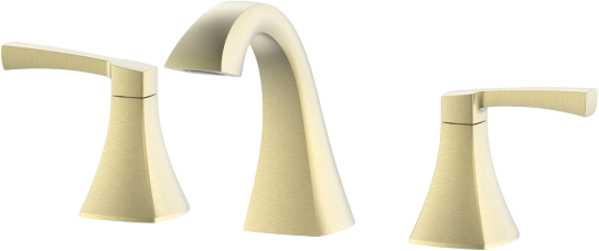 Смеситель для раковины Wonzon & Woghand WW-88083095-BG брашированное золото