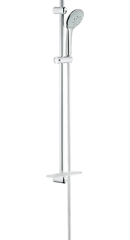 Душевой комплект Смеситель Grohe BauEdge 23334000 + Гарнитур Euphoria 110 Champagne 27227001