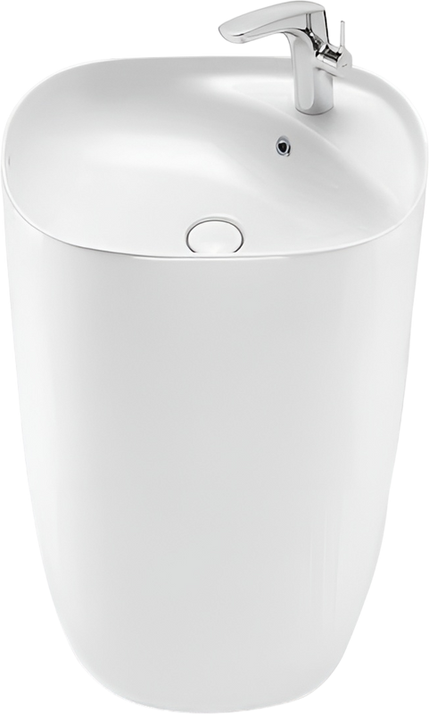 Раковина SantiLine SL-4018 белая