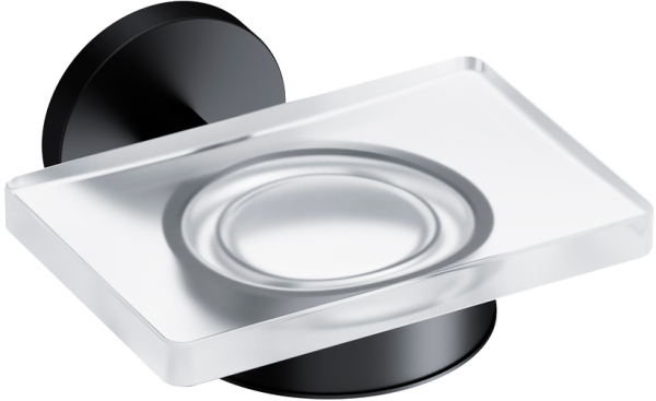 Мыльница AM.PM X-Joy A85A34222 настенная, стеклянная, черная