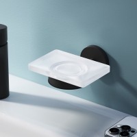 Мыльница AM.PM X-Joy A85A34222 настенная, стеклянная, черная