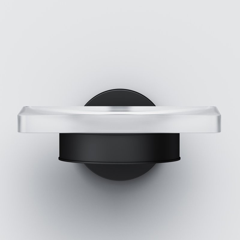 Мыльница AM.PM X-Joy A85A34222 настенная, стеклянная, черная