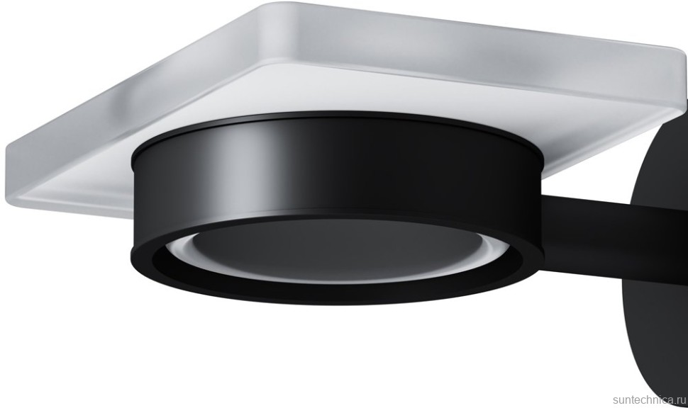 Мыльница AM.PM X-Joy A85A34222 настенная, стеклянная, черная