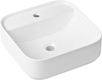 Комплект Накладная раковина Lavinia Boho Bathroom Sink Slim 33311007 + Донный клапан Wellsee Drainage System 182134000 хром + Сифон 182102000 хром
