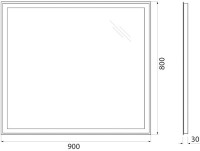 Зеркало BelBagno SPC-GRT-900-800-LED-BTN