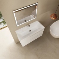 Тумба под раковину для ванной AQUAme S3 100 белая