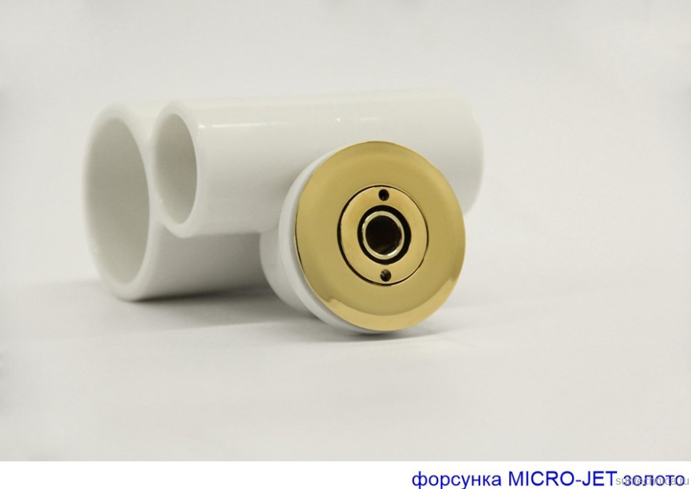 Акриловая ванна WHITECROSS Vibe 0105.170070.100.ULTRANANO.GL 170x70 см, пристенная, с гидромассажем, белая, с каркасом, со сливом-переливом, с донным клапаном, фурнитура золото