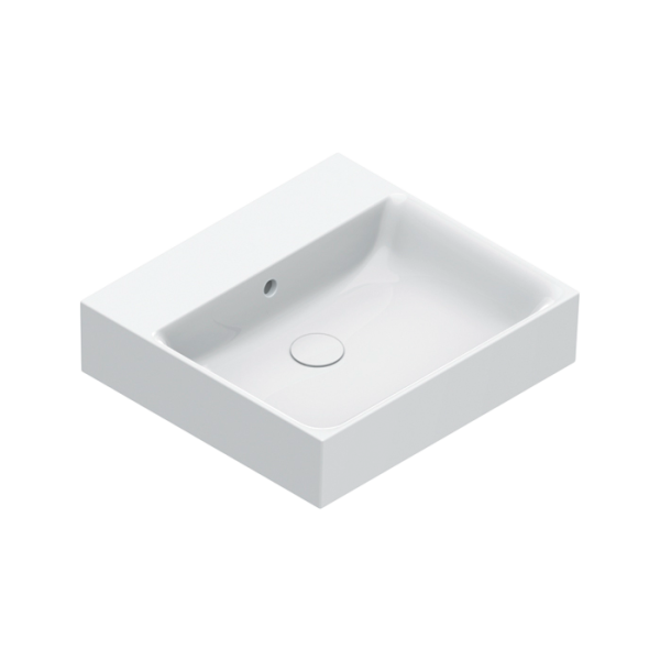 Раковина подвесная Catalano Premium 0220500001 50х47 глянцевая белая, прямоугольная