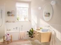 Смеситель для раковины Hansgrohe Rebris S 72528000 С ВНУТРЕННЕЙ ЧАСТЬЮ хром