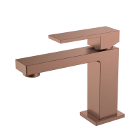 Смеситель для раковины Boheme Qubic 471-BRB brushed bronze Смеситель для раковины Boheme Qubic 471-BRB brushed bronze