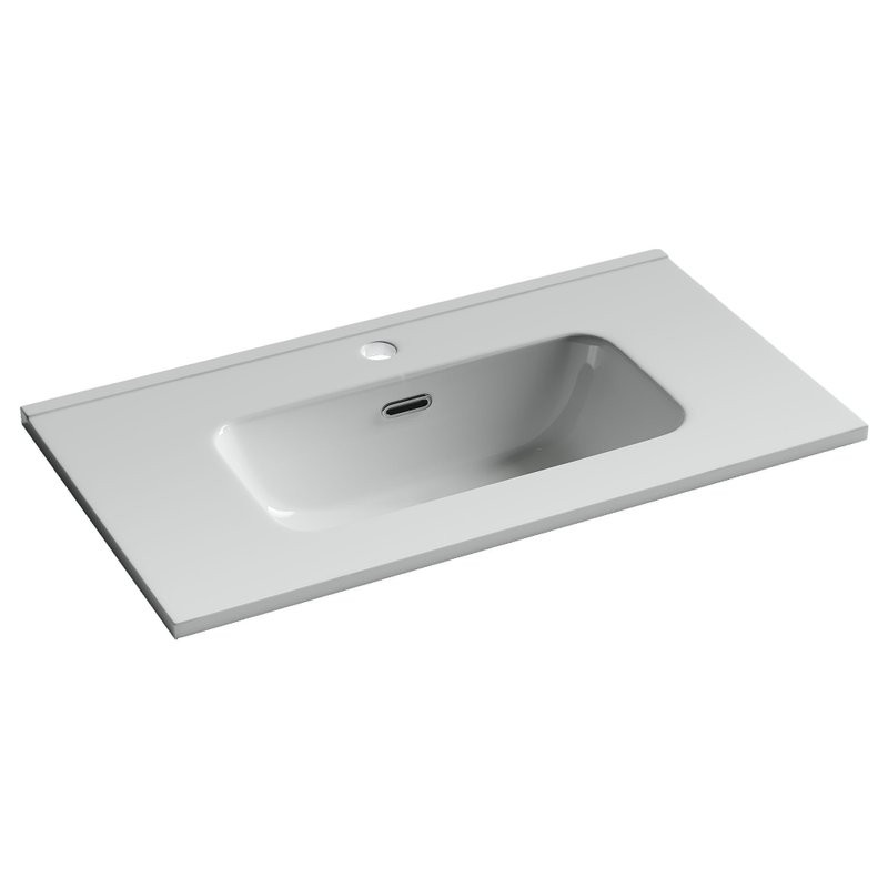 Раковина накладная Ceramicanova Compact 710x395x170, белый, CN7029